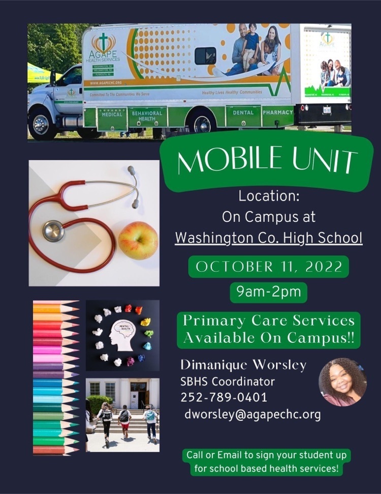 AGAPE SCHOOL BASED HEALTH SERVICES Washington County High School