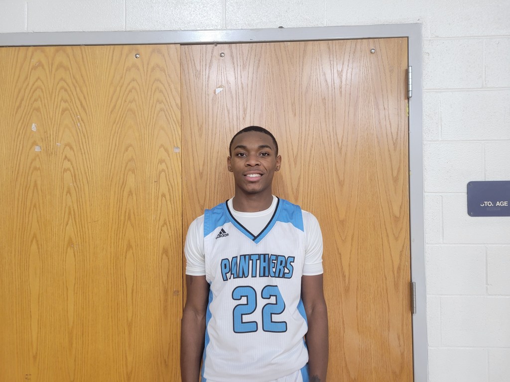 Basketball player Amari Chesson number 22
