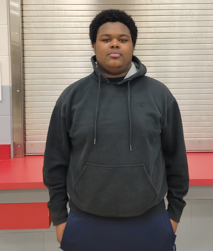 Ja'quay Brown player of the game for the Junior Varsity