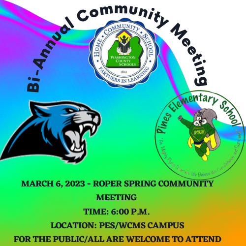 Flyer for the Roper Community Meeting