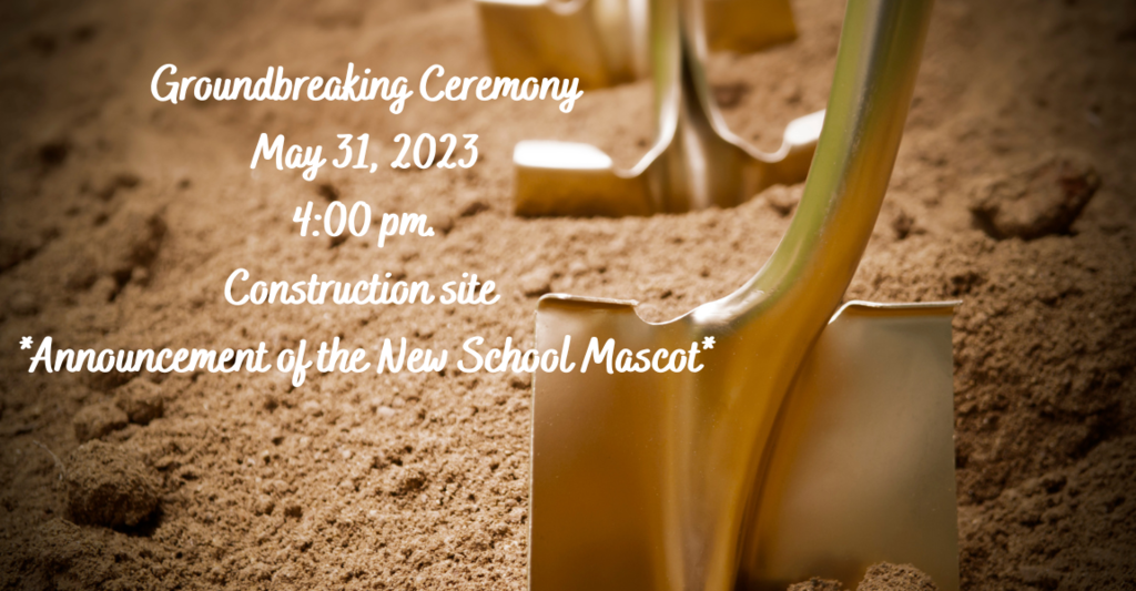 New school groundbreaking Ceremony